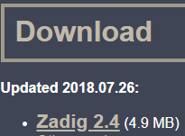 zadig drivers for windows 10